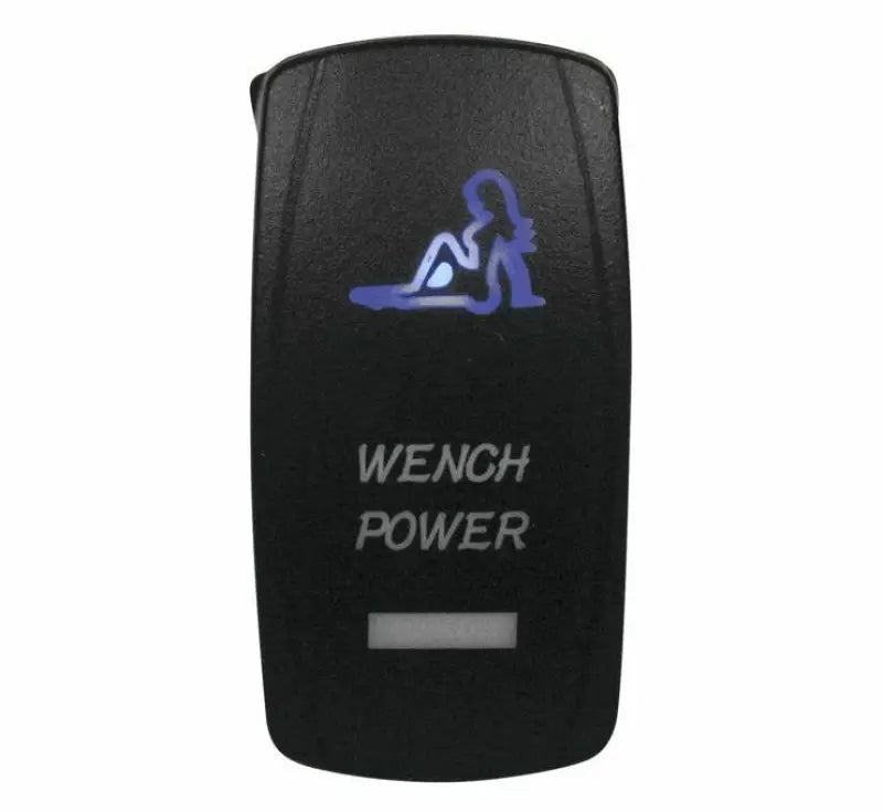 Black dragonfire racing lighted switch wench with suggestive image for easy control