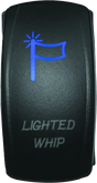 Illuminated DragonFire Racing Lighted Switch Whip On Off Blue for racing switch whip