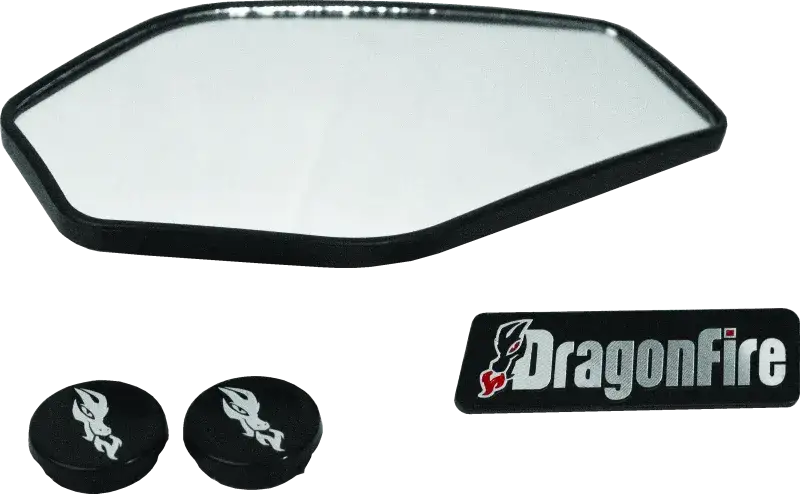 DragonFire Racing Mirror Replacement Kit - Slayer Series - Interior Accessories