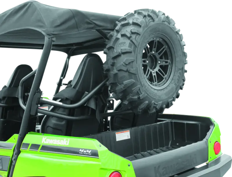 DragonFire Racing Spare Tire Carrier- Black - 521240 - Wheel and Accessories