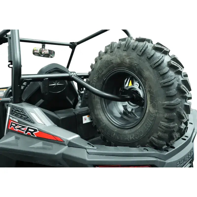 DragonFire Racing Spare Tire Carrier - Fits RZR S 900 15-22 - RV and Auto Parts