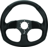 DragonFire Racing Steering Wheels - D-shaped- Suede- Iron Series- 0in offset - 522342 - Interior Accessories