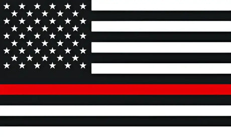 Red line American flag DragonFire Racing whip flag for DragonFire Racing whip products
