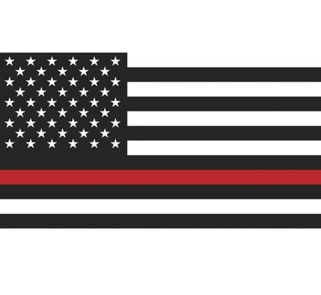 Thin red line American flag DragonFire Racing whip flag for DragonFire Racing whip products