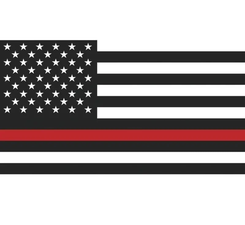 Thin red line American flag DragonFire Racing whip flag for DragonFire Racing whip products