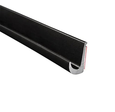 DRB-50 Trimlok Blk Pvc Drip Rail W/Acryl Tape 50Ft