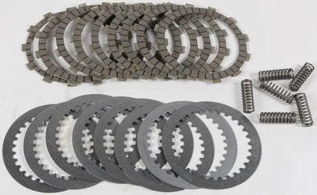 Dirt Racer Clutch Set DRC116 with friction plates, steel plates, and springs for dirt racer bikes