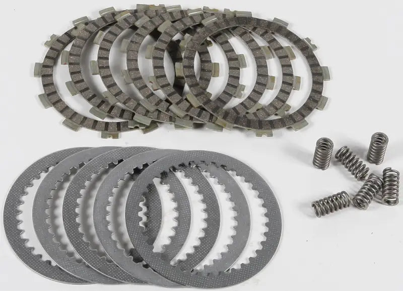 DRC23 Clutch Set with friction and driven plates plus heavy-duty clutch springs perfect for competition riders