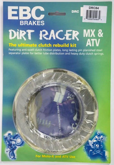 EBC Brakes Dirt Racer Clutch Rebuild Kit for MX & ATV DRC84 Racer Clutch Set