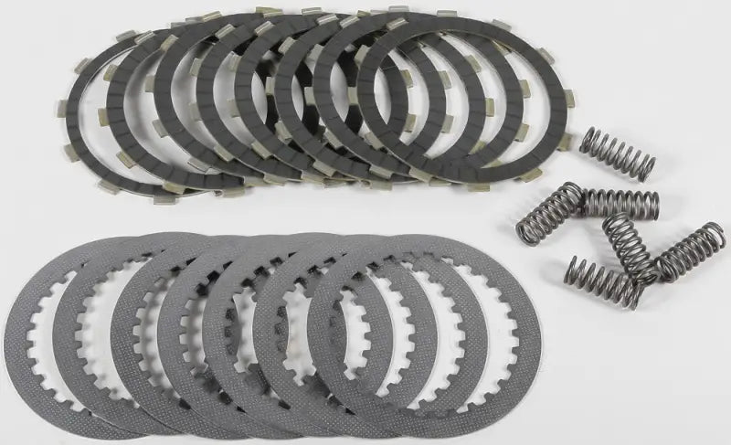 DRCF100 Carbon Fiber Motorcycle Clutch Plate Complete Kit with Spring for Drcf100