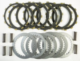 DRCF201 Carbon Fiber Complete Kit with friction plates, steel plates, and springs for motorcycles