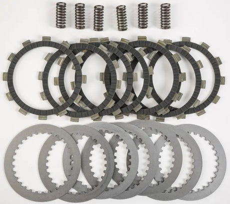 DRCF70 Carbon Fiber Clutch Complete Set with friction plates, steel plates, and springs