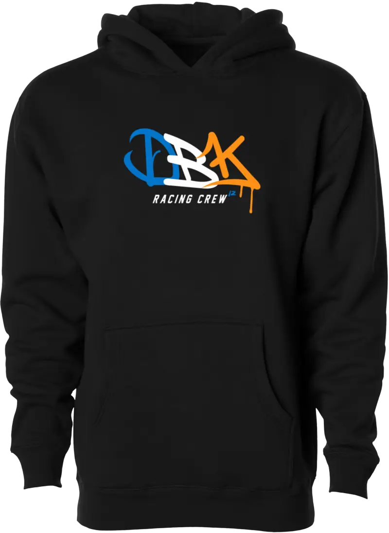 Drippy Youth Hoodie Black Ym - DBK