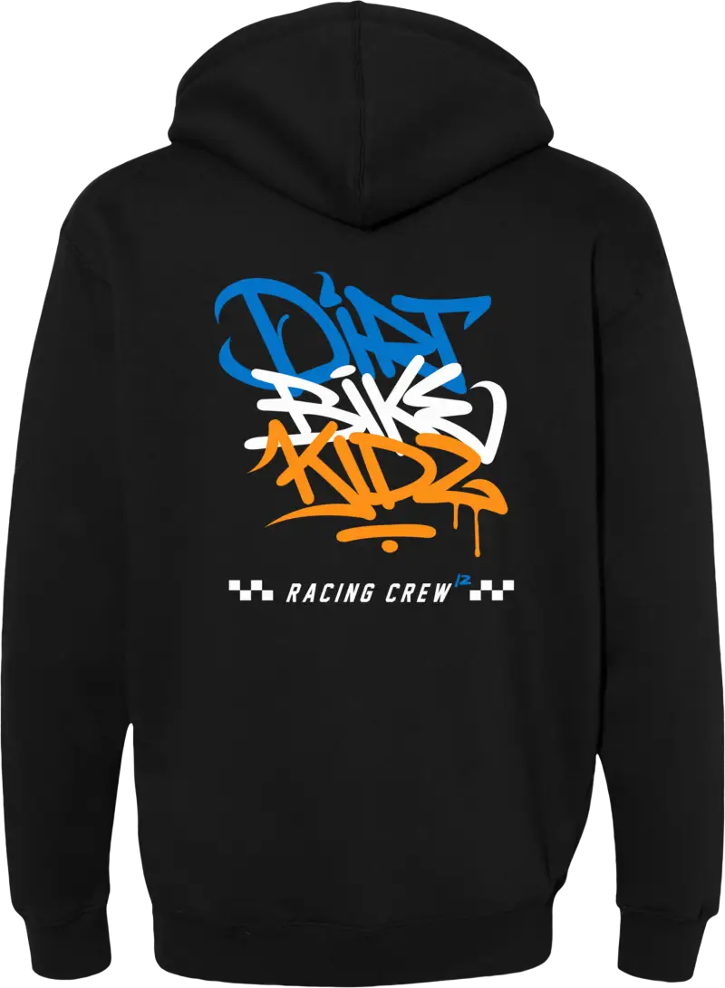 Drippy Youth Hoodie Black Ys - DBK