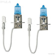 Driving/ Fog Light Bulb H3; Halogen; 55 Watt Equivalent To 110 Watt; Bright White; 4000K Color Temperature; Set Of 2