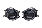 Driving/ Fog Light LED Bulb; Clear Bulbs; 3.6 Inch Round; OEM-Grade Replacement; 17 Watt Bulbs Amp Draw 1.3 AMP At 13.2