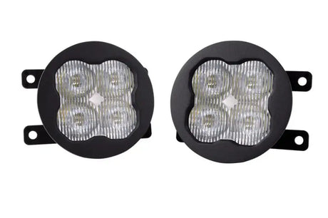 Driving/ Fog Light LED Bulb; Clear Bulbs; 3 Inch Round; 14.5 Watt Bulbs Amp Draw 1.1 AMP At 13.2 Volt; 80x8 Degree