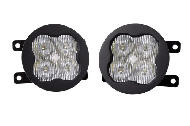 Driving/ Fog Light LED Bulb; Clear Bulbs; 3 Inch Round; 36 Watt Bulbs Amp Draw 2.7 AMP At 12.8 Volt; 80x8 Degree Beam;