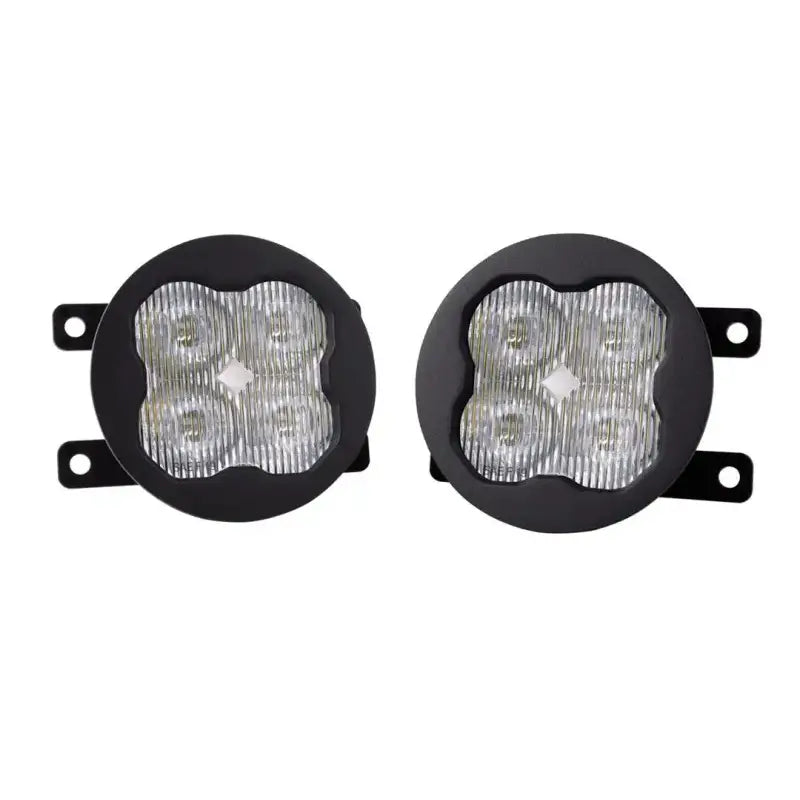 Driving/ Fog Light LED Bulb; Clear Bulbs; 3 Inch Round; 36 Watt Bulbs Amp Draw 2.7 AMP At 12.8 Volt; 80x8 Degree Beam;