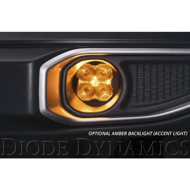 Driving/ Fog Light LED Bulb; White Luxeon Z ES 3 Inch Round; 14.5 Watt Bulbs; 1.1 AMP Draw At 12.8 Volt; SAE Fog/ Wide
