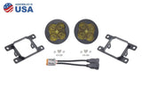 Driving/ Fog Light LED Bulb; Yellow Bulbs; 3 Inch Round; 14.5 Watt Bulbs Amp Draw 1.1 AMP At 13.2 Volt; 80x8 Degree