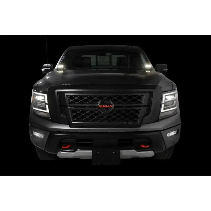 Driving/ Fog Light Mounting Bracket Bolt Mount; Texture Powder Coated; Mounts Two Light; Black; Stainless Steel; Set