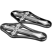 DRK-410-ALL-BLK Floorboards Rider Darkside Black