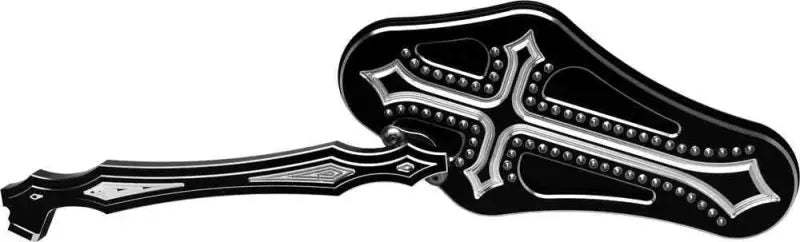 DRK-520-ALL-BLK Billet Mirrors Darkside Black