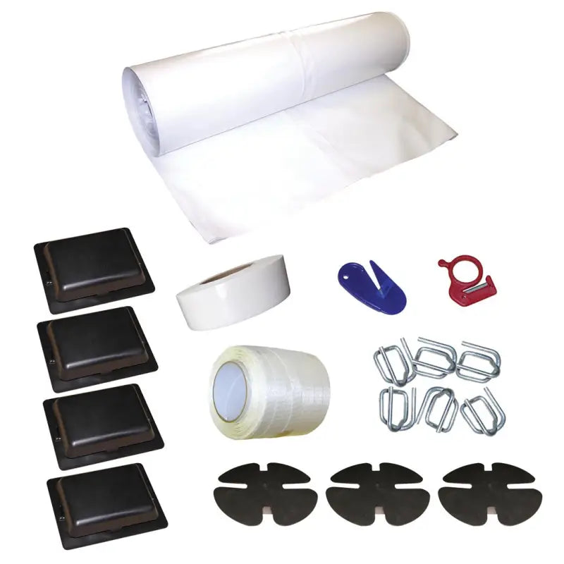 DS-SWK Dr.Shrink Shrink Wrap Kit complete with durable shrink wrap, heat gun, strapping, and accessories for professional packaging of RV, automotive, powersports, off-road, marine, and truck accessories; ideal for interior, truck bed, and RV parts, Marine, AVADA - Best Sellers, Must Haves