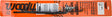 Orange and black packaged wiper blade and refills for DS4-8250 Dooly Carbide Runner