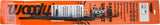 Orange and black packaged wiper blade and refills for DS4-8250 Dooly Carbide Runner