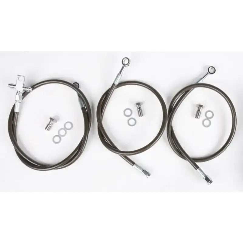 DS650-F-2 Brakeline Frt 3 Line Bom Std + 2 - Front Brake Kit