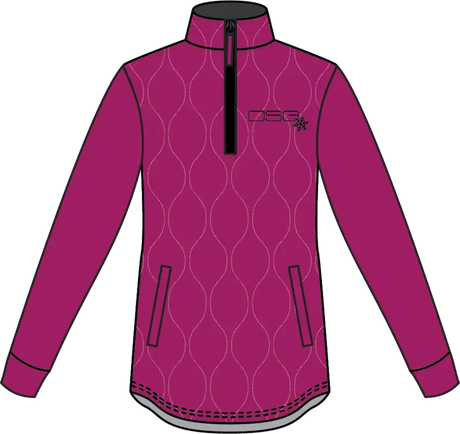 Cassandra Technical Sweater Berry/Black 3X