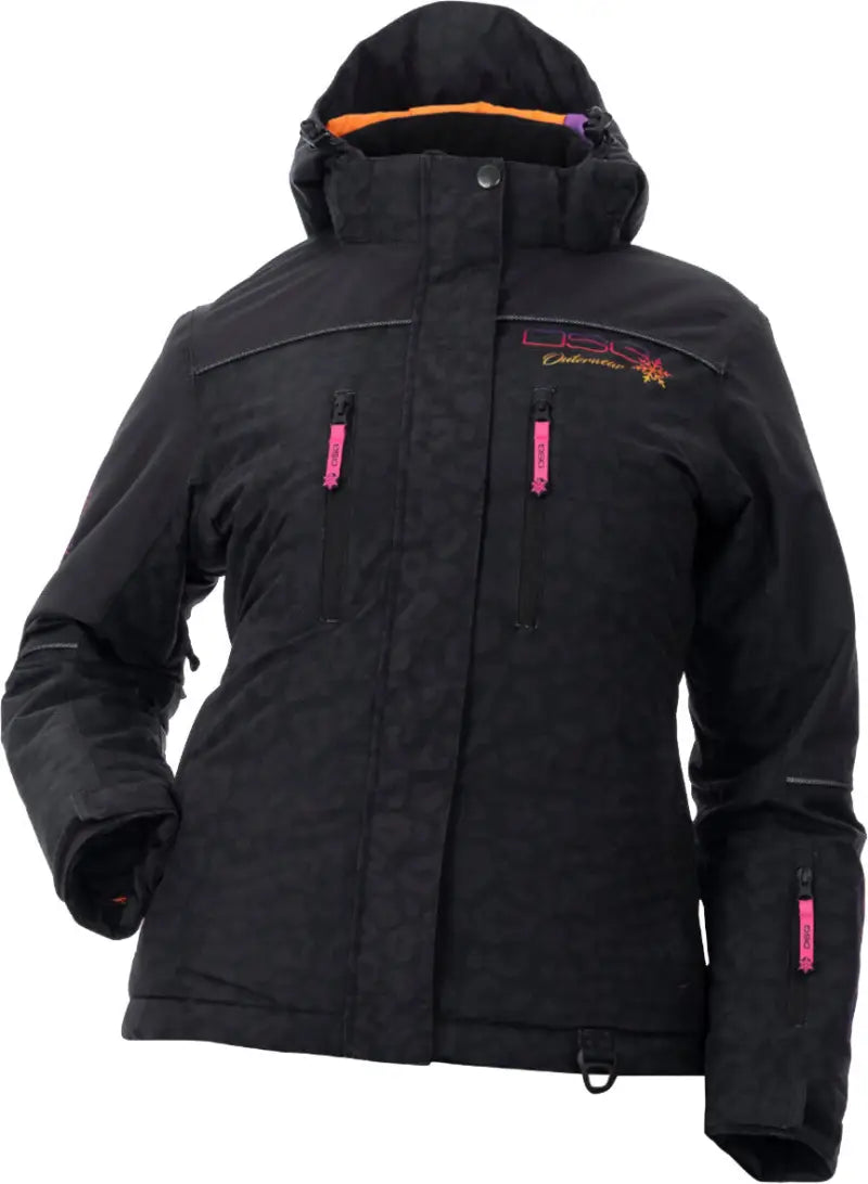 Dsg 52451 Craze Jacket Ghost Leopard Lg - Jackets