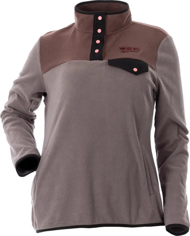 Dsg 526963 Gianna Pullover Smokey Mauve 2X - Hoodies