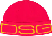 Dsg 527014 Logo Beanie Hot Pink - Headgear