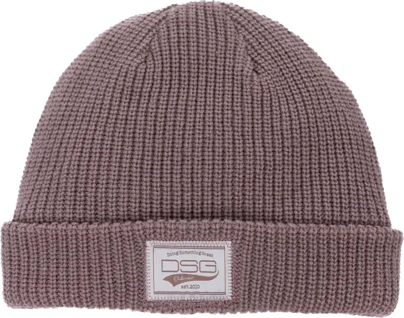 Dsg 527069 Cap Knit Beanie Smoky Mauve - Headgear