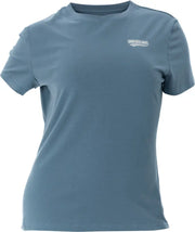 Dsg Casual Logo Tee Steel Blue Md