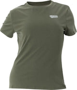 Dsg Casual Logo Tee Moss Olive Sm - DSG