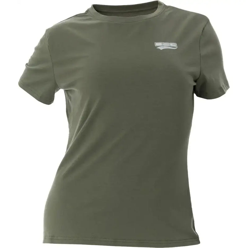 Dsg Casual Logo Tee Moss Olive 2xs - DSG
