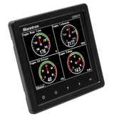 Digital engine monitoring display on Maretron DSM570-01 bright color display with high brightness