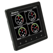 Digital engine monitoring display on Maretron DSM570-01 bright color display with high brightness