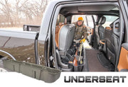 Du Ha Underseat Storage Box for Chevrolet/GMC 2014 Full-Size Trucks - Custom fit, heavy-duty construction for organized and secure storage.