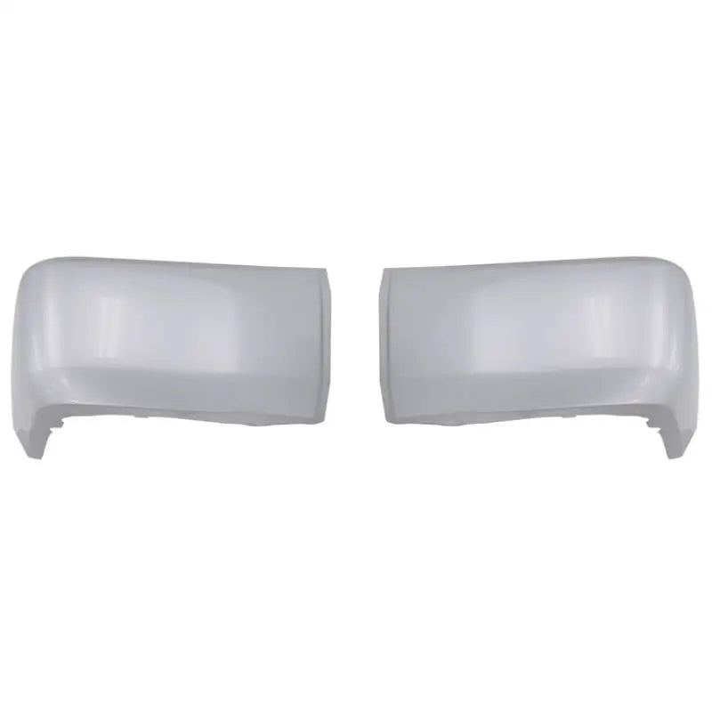 White plastic car door handle cover for DU3012 ecoological paintable bumper overlay