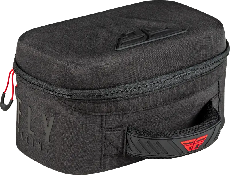 Dual Goggle Case Black - Powersports