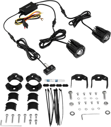 XK GLOW Dual Led Driving Light 2in White/Amber