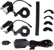 Dual switchback LED light kit for motorcycles, ideal RV parts & accessories and truck parts