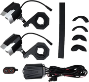 Dual switchback LED light kit for motorcycles, ideal RV parts & accessories and truck parts