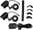 Dual Switchback Led Lights Black Wired Remote Pr - PATHFINDER