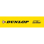 Dunlop Tire Rack Sign Harddrive 12"X48"